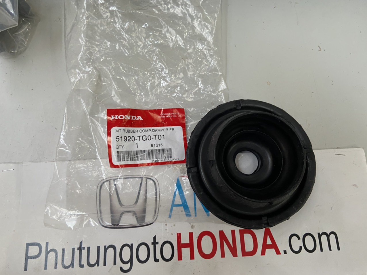 Cao su bi bát bèo giảm xóc trước xe Honda CITY 2014 đến 2018